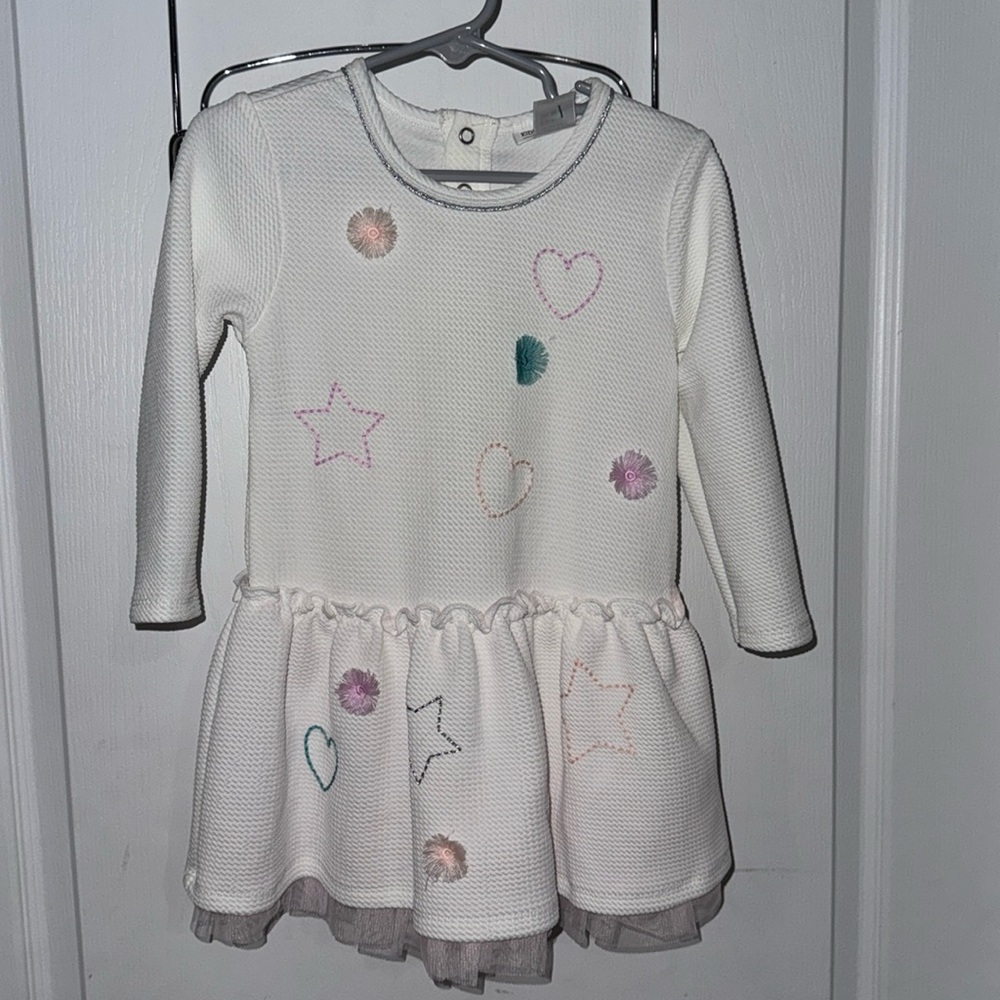 Kidding Around Girls Toddler Dress NWT 24M